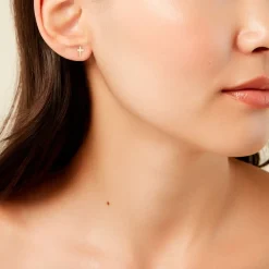 Boucles D'Oreilles Puces Lavonne Or Jaune-Histoire d'Or Sale