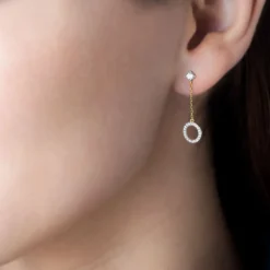 Boucles D'oreilles Puces Lim Or Jaune-Histoire d'Or Clearance