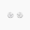 Histoire d'Or Boucles D'oreilles Puces Loeiza Argent Blanc Oxyde De Zirconium