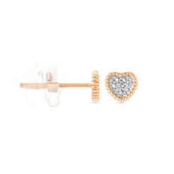 Boucles D'oreilles Puces Mon 1er Diamant-Histoire d'Or Outlet