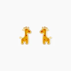 Boucles D'Oreilles Puces Mostafa Or Jaune-Histoire d'Or Outlet