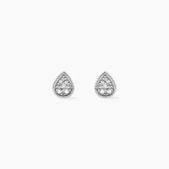Histoire d'Or Boucles D'oreilles Puces Mon 1er Diamant