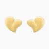 Boucles D'oreilles Puces Madlie Acier Jaune-Histoire d'Or Discount
