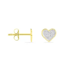 Boucles D'oreilles Puces Marta Or Jaune-Histoire d'Or Sale