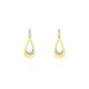 Boucles D'oreilles Puces Nirmala Or Jaune Diamant-Histoire d'Or Sale