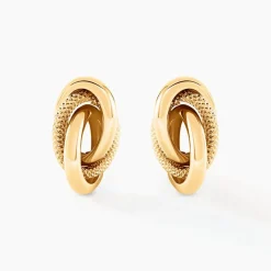 Boucles D'oreilles Puces Nyx Or Jaune-Histoire d'Or Clearance