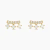 Histoire d'Or Boucles D'oreilles Puces Narelle Or Jaune Oxyde De Zirconium