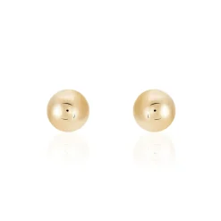 Histoire d'Or Boucles D'oreilles Puces Nohraae Plaqué Or Jaune