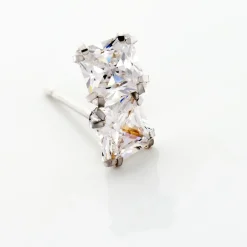 Histoire d'Or Boucles D'oreilles Puces De Zirconium