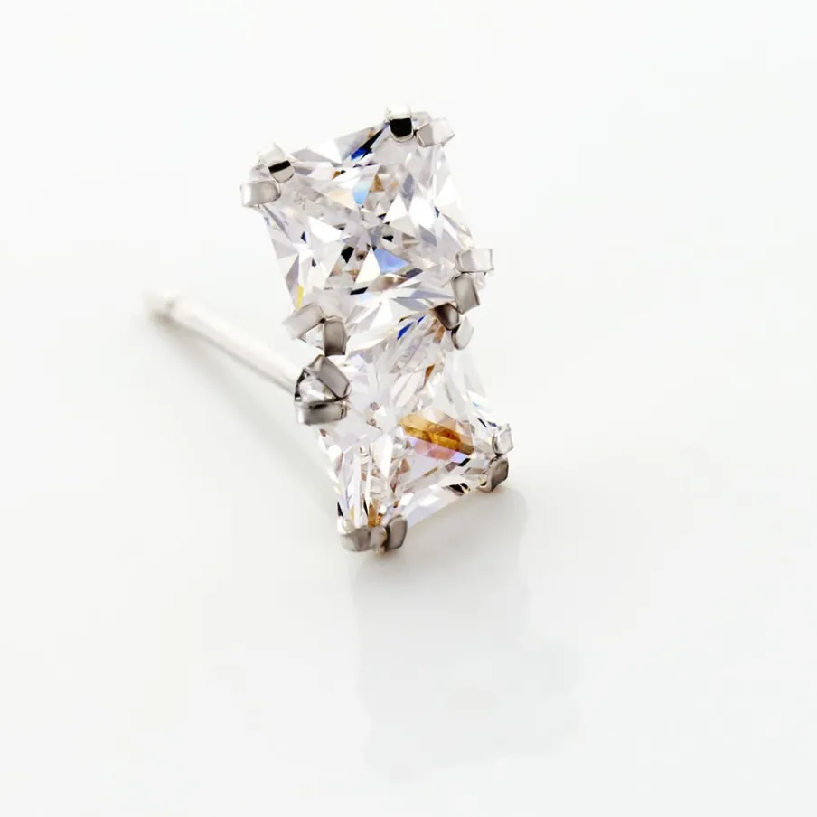 Histoire d'Or Boucles D'oreilles Puces De Zirconium