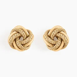 Histoire d'Or Boucles D'oreilles Puces Or Jaune Guermana