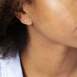 Boucles D'oreilles Puces Or Jaune Mael Smalto-Histoire d'Or Outlet