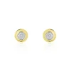 Boucles D'oreilles Puces Or Jaune Laurissa Diamants-Histoire d'Or Discount