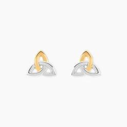 Histoire d'Or Boucles D'Oreilles Puces Or Jaune