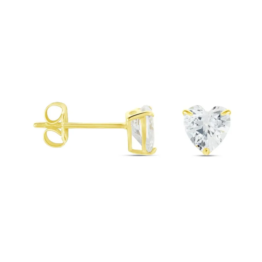 Histoire d'Or Boucles D'oreilles Puces Or Jaune Katherine Oxyde De Zirconium