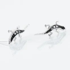 Boucles D'oreilles Puces Oya Argent Blanc Oxyde De Zirconium-Histoire d'Or Clearance