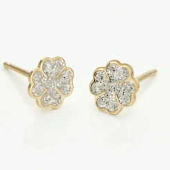 Boucles D'oreilles Puces Or Jaune Gontranie-Histoire d'Or New