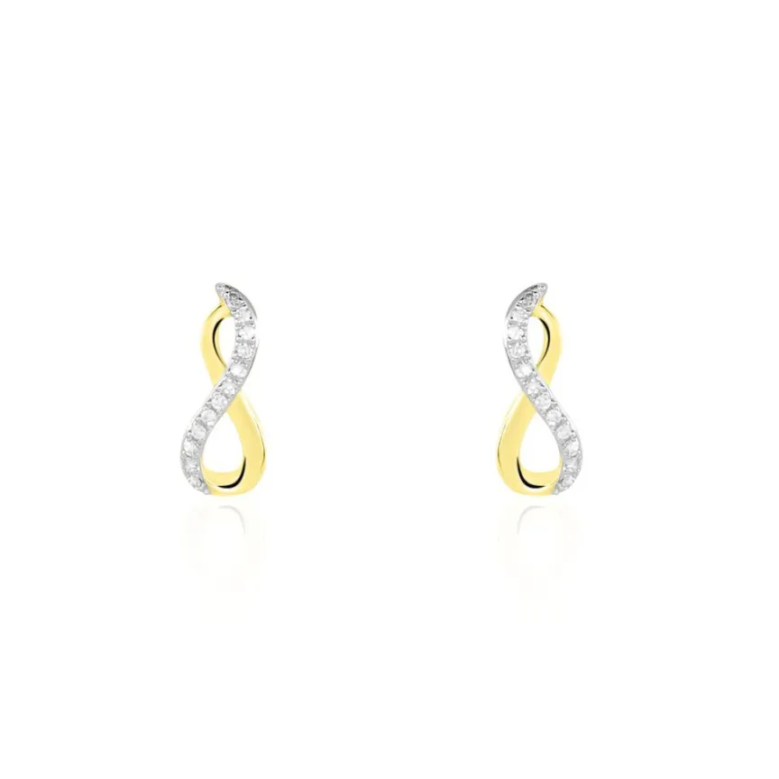 Boucles D'oreilles Puces Osanna s-Histoire d'Or Outlet