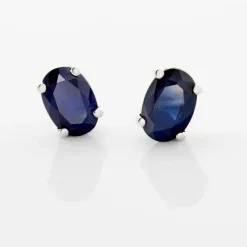 Histoire d'Or Boucles D'oreilles Puces Ovale