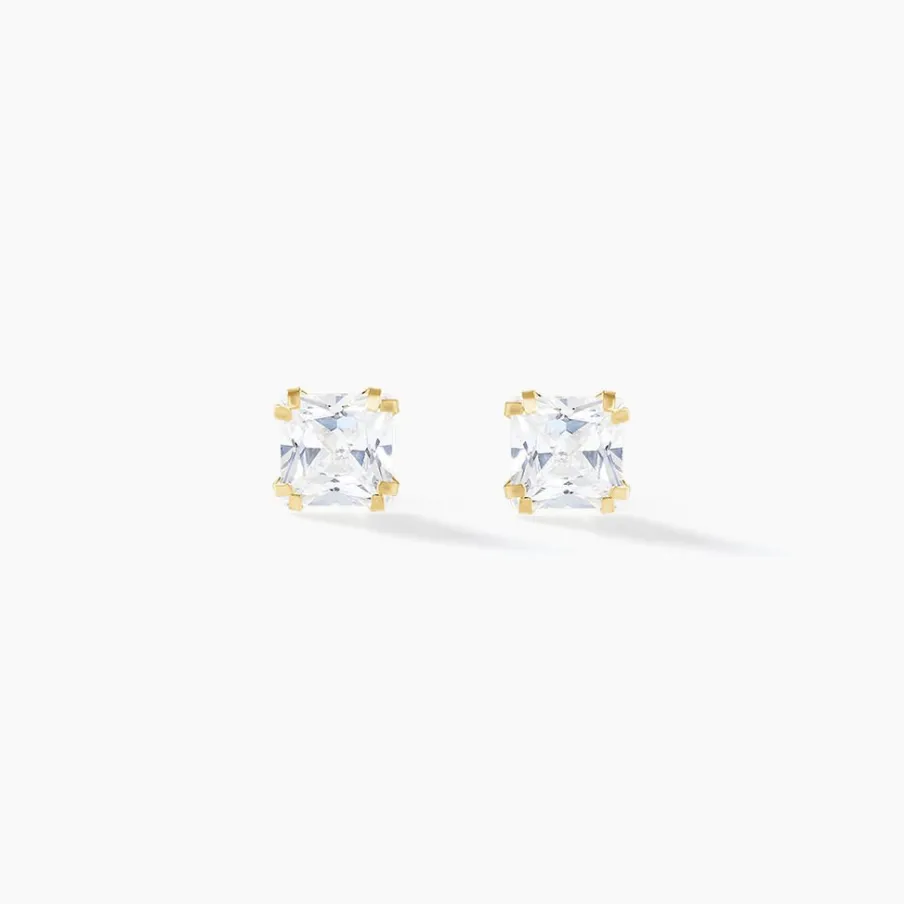 Histoire d'Or Boucles D'oreilles Puces Or Jaune Doreen Oxydes De Zirconium