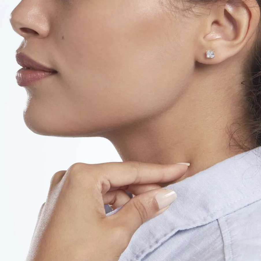 Histoire d'Or Boucles D'oreilles Puces Or Jaune Doreen Oxydes De Zirconium