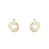 Boucles D'oreilles Puces Or Tricolore Vanadissa Diamants-Histoire d'Or Sale