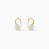 Histoire d'Or Boucles D'oreilles Puces Or Jaune Berecyntia Topaze