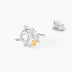 Histoire d'Or Boucles D'Oreilles Puces Or Jaune