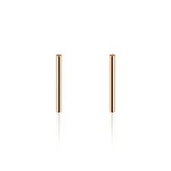 Histoire d'Or Boucles D'oreilles Puces Pink Or Rose