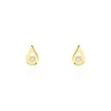 Boucles D'oreilles Puces Purete Or Jaune Diamant-Histoire d'Or Online