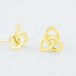 Boucles D'oreilles Puces Philine Fleur Or Jaune-Histoire d'Or