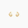 Histoire d'Or Boucles D'Oreilles Puces Pramod Or Jaune Oxyde De Zirconium