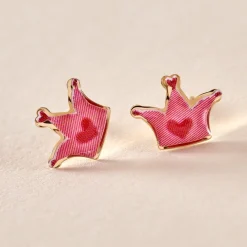 Histoire d'Or Boucles D'oreilles Puces Quinn Or Jaune