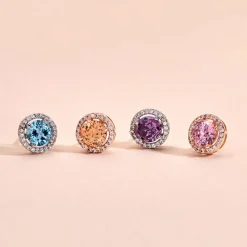 Histoire d'Or Boucles D'oreilles Puces Rio