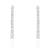 Histoire d'Or Boucles D'oreilles Puces Riviera Or Blanc Diamant
