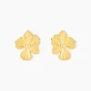Boucles D'oreilles Puces Rahima Acier Jaune-Histoire d'Or Hot