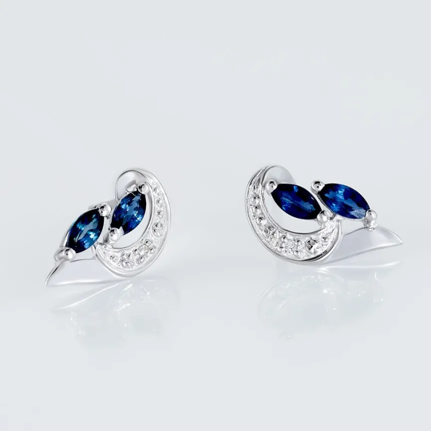 Boucles D'oreilles Puces Sakina Et Diamant-Histoire d'Or Clearance