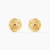 Histoire d'Or Boucles D'Oreilles Puces Sushil Or Jaune
