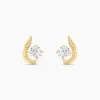 Histoire d'Or Boucles D'oreilles Puces Sevde Or Jaune Oxyde De Zirconium