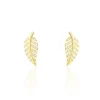 Boucles D'oreilles Puces Tourkia Or Jaune Oxyde De Zirconium-Histoire d'Or Sale