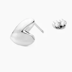 Boucles D'oreilles Puces Te Amo Argent Blanc-Histoire d'Or Online