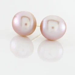 Boucles D'oreilles Puces Ursulina Or Jaune Perle De Culture-Histoire d'Or Clearance