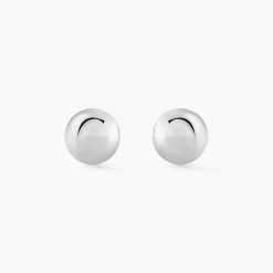 Histoire d'Or Boucles D'oreilles Puces Virgie Argent Blanc