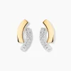 Histoire d'Or Boucles D'oreilles Puces Vero Or Jaune Oxyde De Zirconium