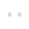Histoire d'Or Boucles D'oreilles Puces Victoria Platine Blanc Diamant