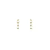 Histoire d'Or Boucles D'oreilles Puces Youssa Barrettes Or Jaune Oxyde De Zirconium