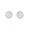 Histoire d'Or Boucles D'oreilles Puces Yesim Argent Blanc Oxyde De Zirconium