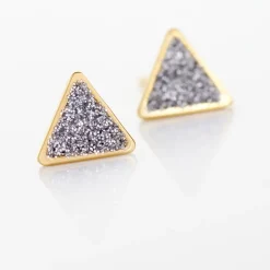 Boucles D'oreilles Puces Yora Or Jaune-Histoire d'Or