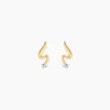 Histoire d'Or Boucles D'Oreilles Puces Zsofia Or Jaune Diamant