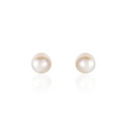 Histoire d'Or Boucles D'oreilles Suki Or Jaune Perle De Culture